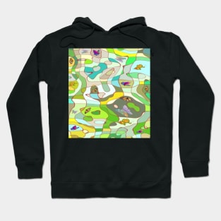 Butterflies labyrinth land Hoodie